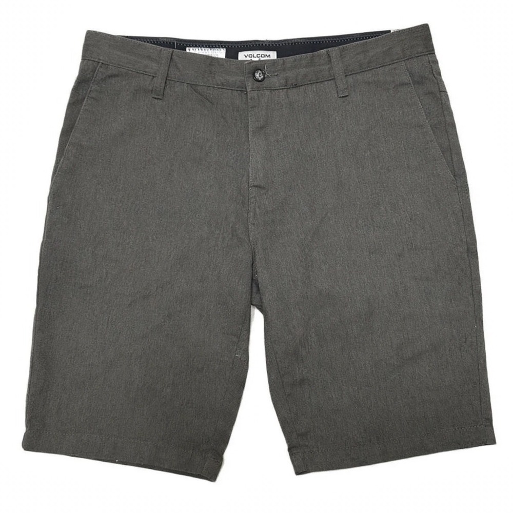 Volcom Gray Flat Front‎ Shorts - Picture 2 of 7